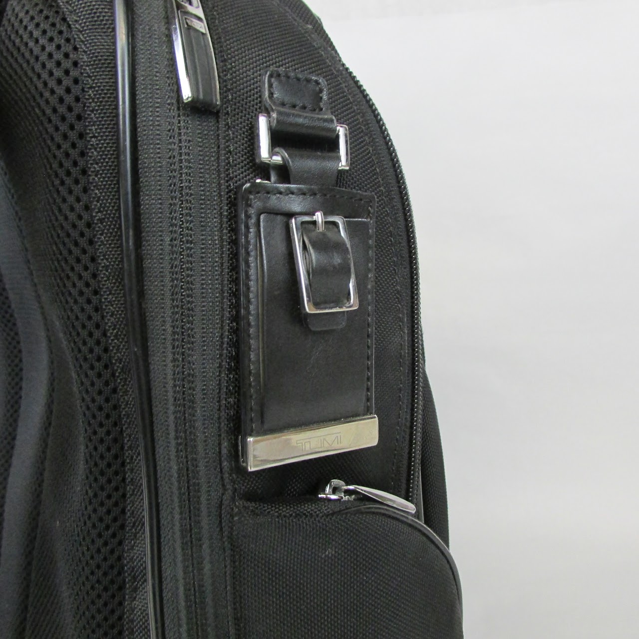 Tumi Ballistic Nylon & Leather Backpack