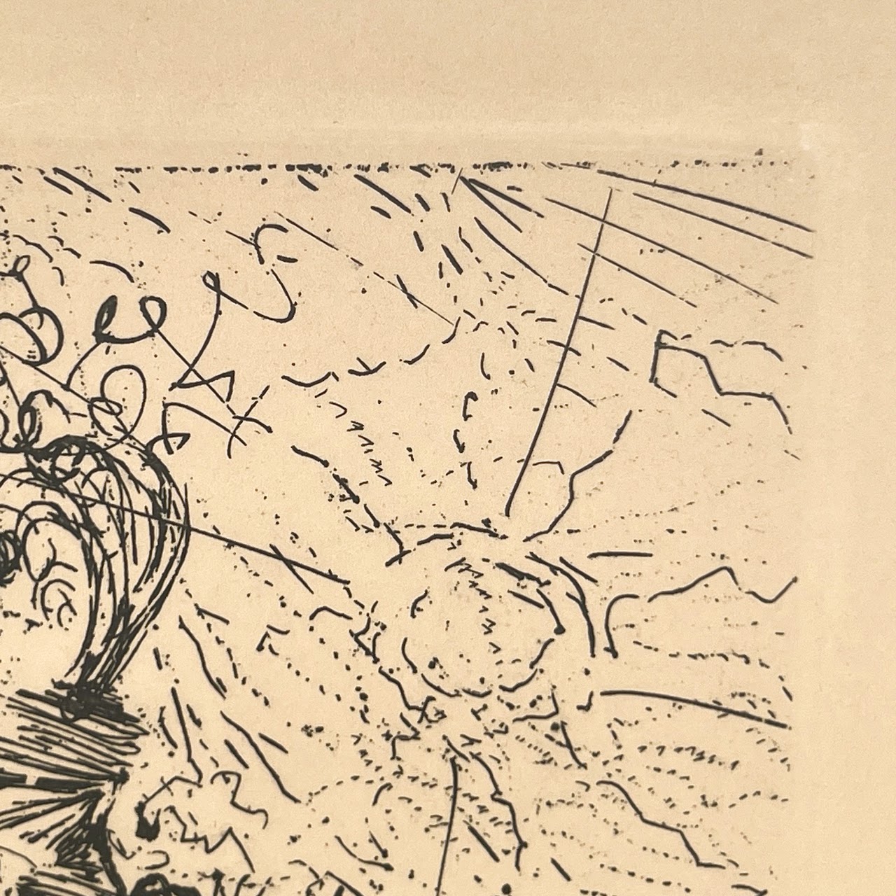 'El Cid' Etching After Salvador Dalí