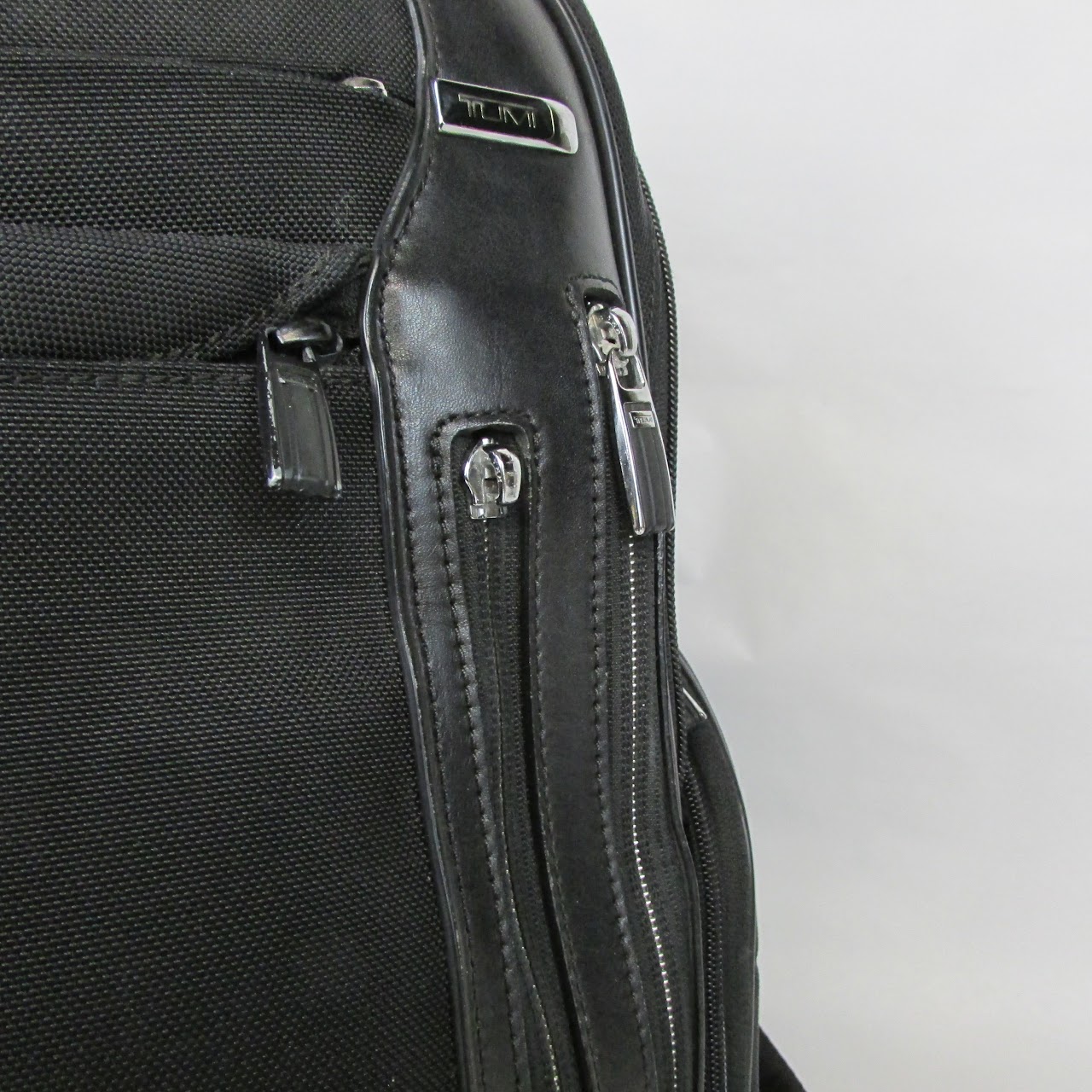 Tumi Ballistic Nylon & Leather Backpack