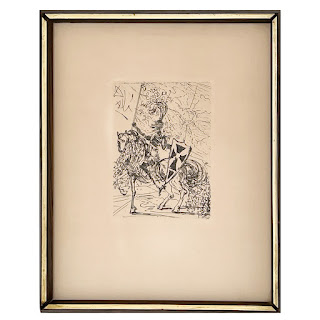 'El Cid' Etching After Salvador Dalí