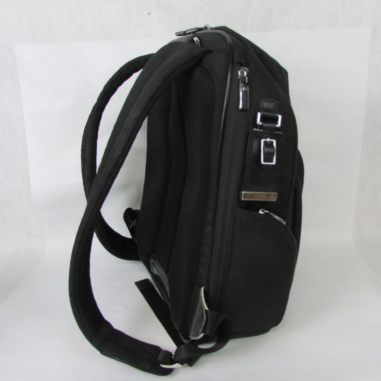 Tumi Ballistic Nylon & Leather Backpack