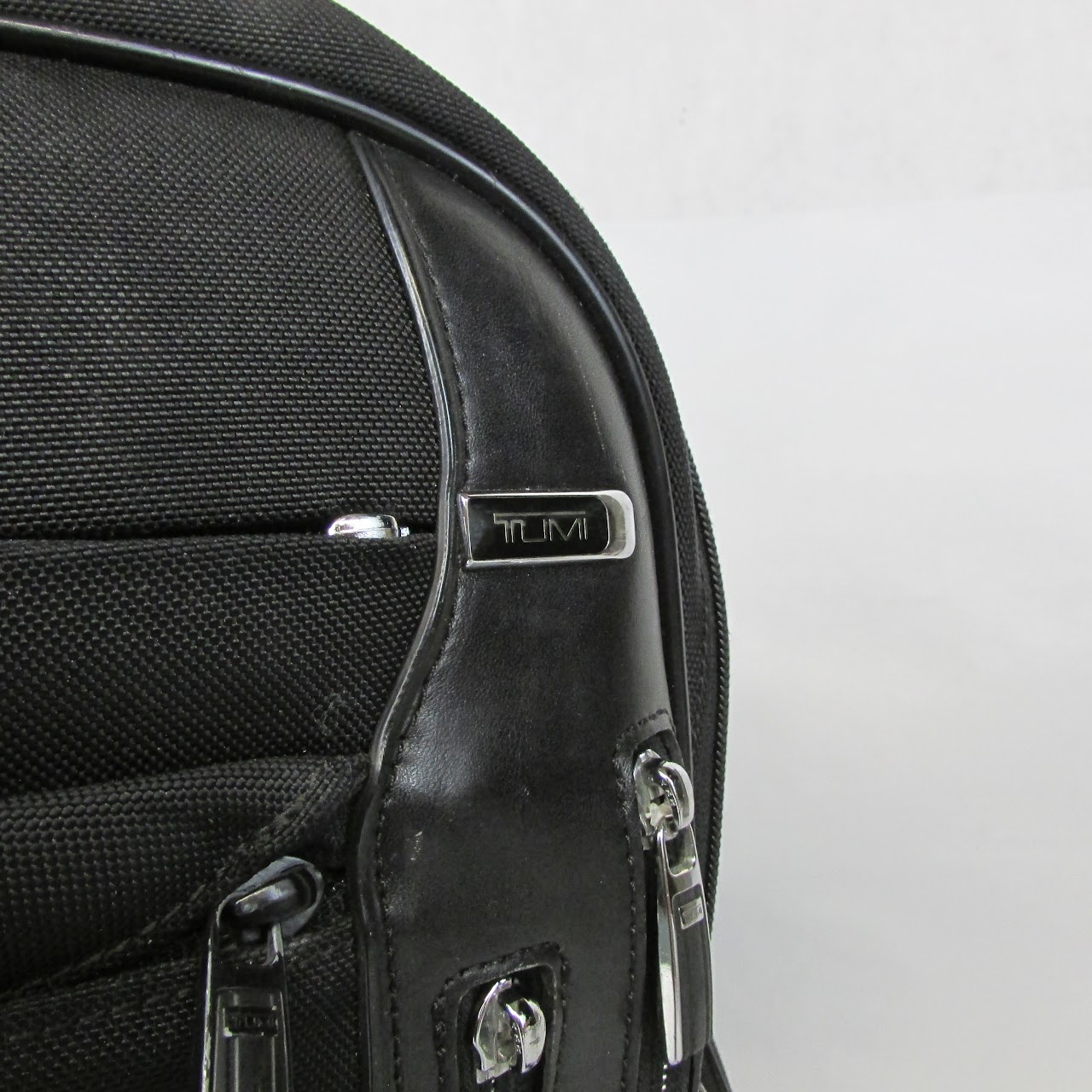 Tumi Ballistic Nylon & Leather Backpack