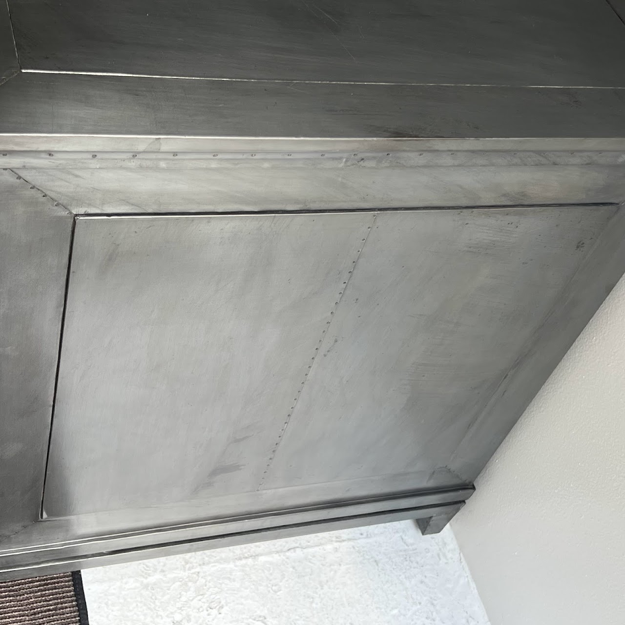 Restoration Hardware Metal Clad Desk