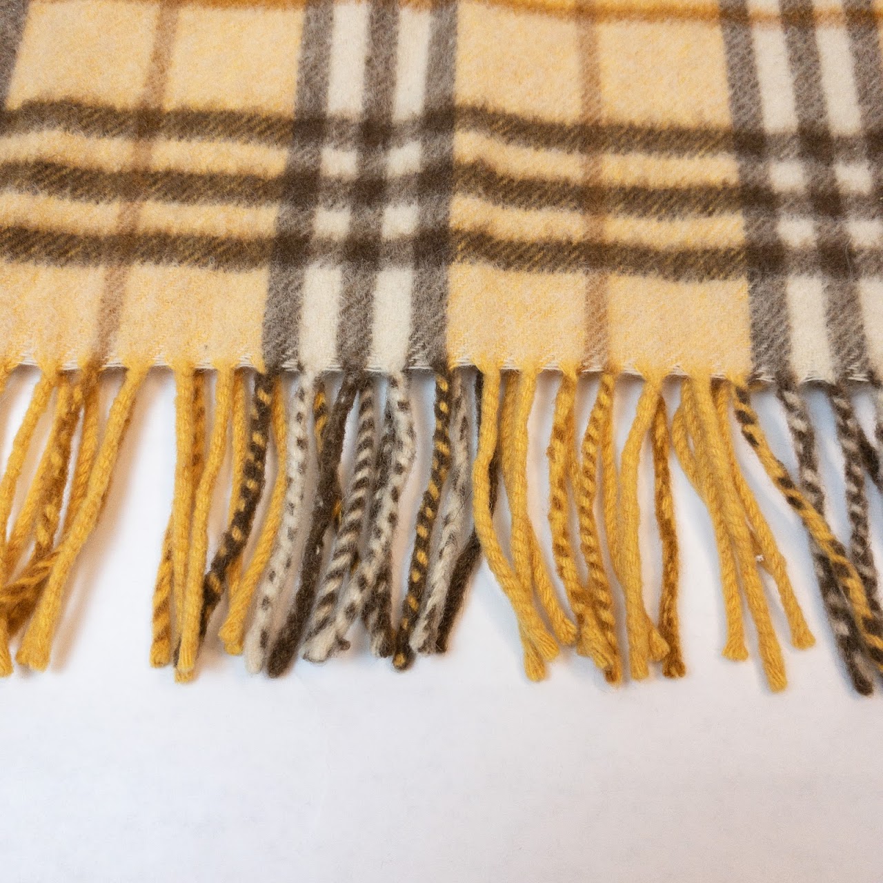 Burberry Cashmere Check Scarf