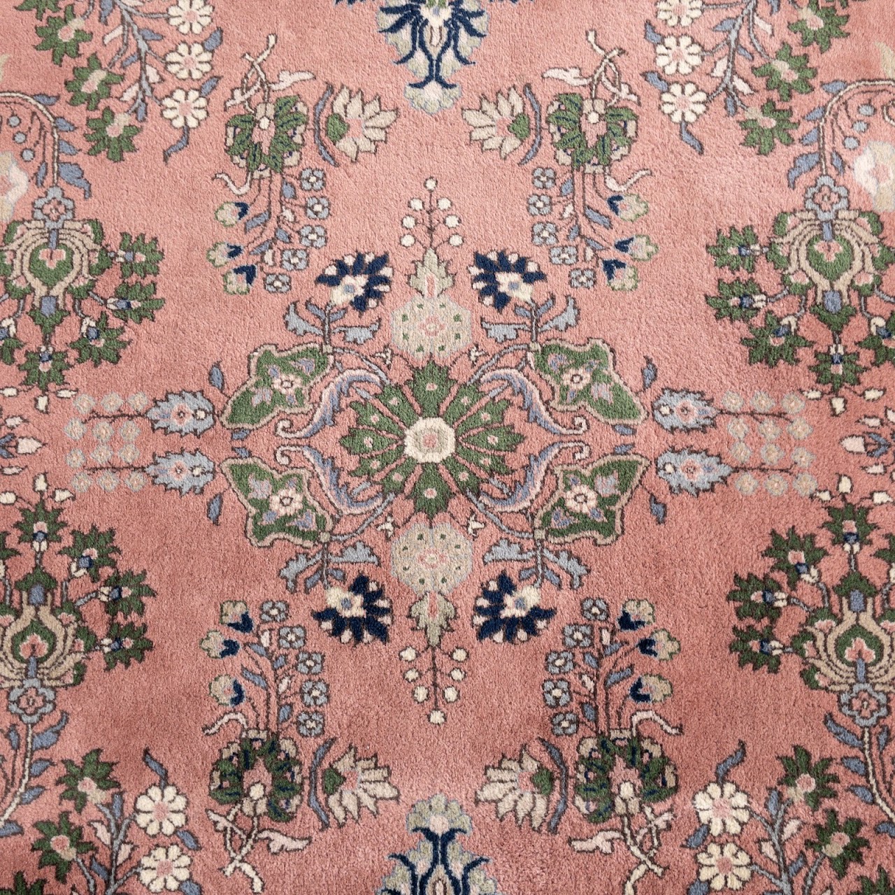 Wool Floral Area Rug