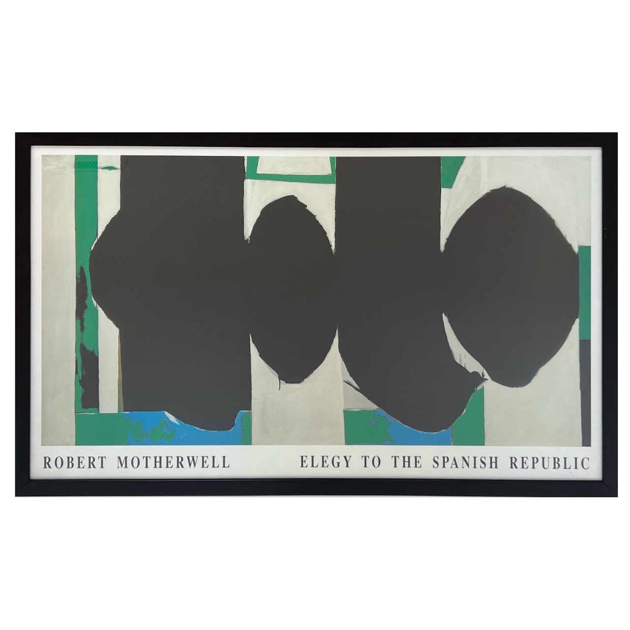 Robert Motherwell Exhibition Poster