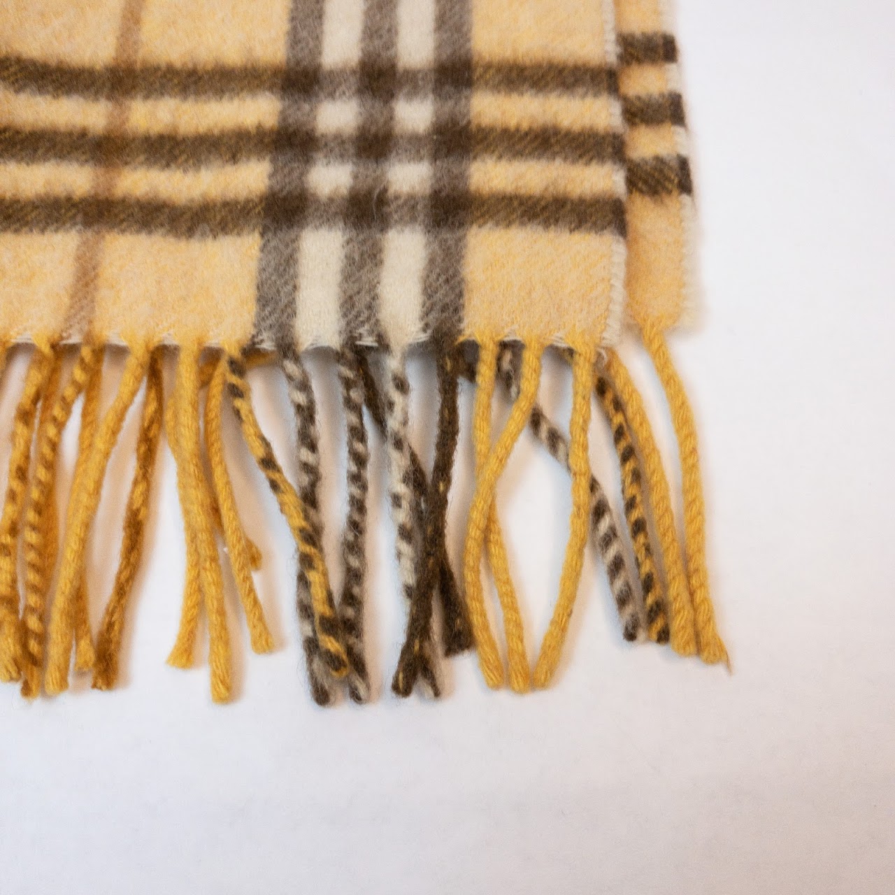 Burberry Cashmere Check Scarf