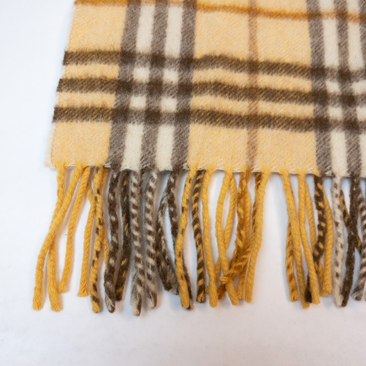 Burberry Cashmere Check Scarf