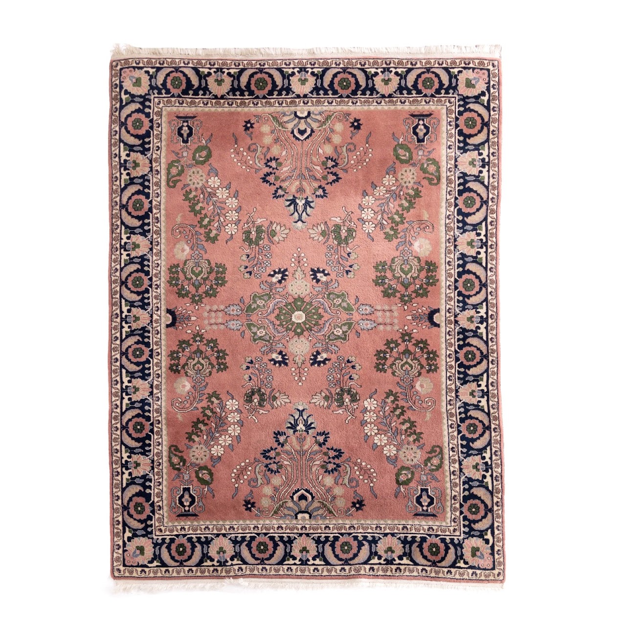 Wool Floral Area Rug