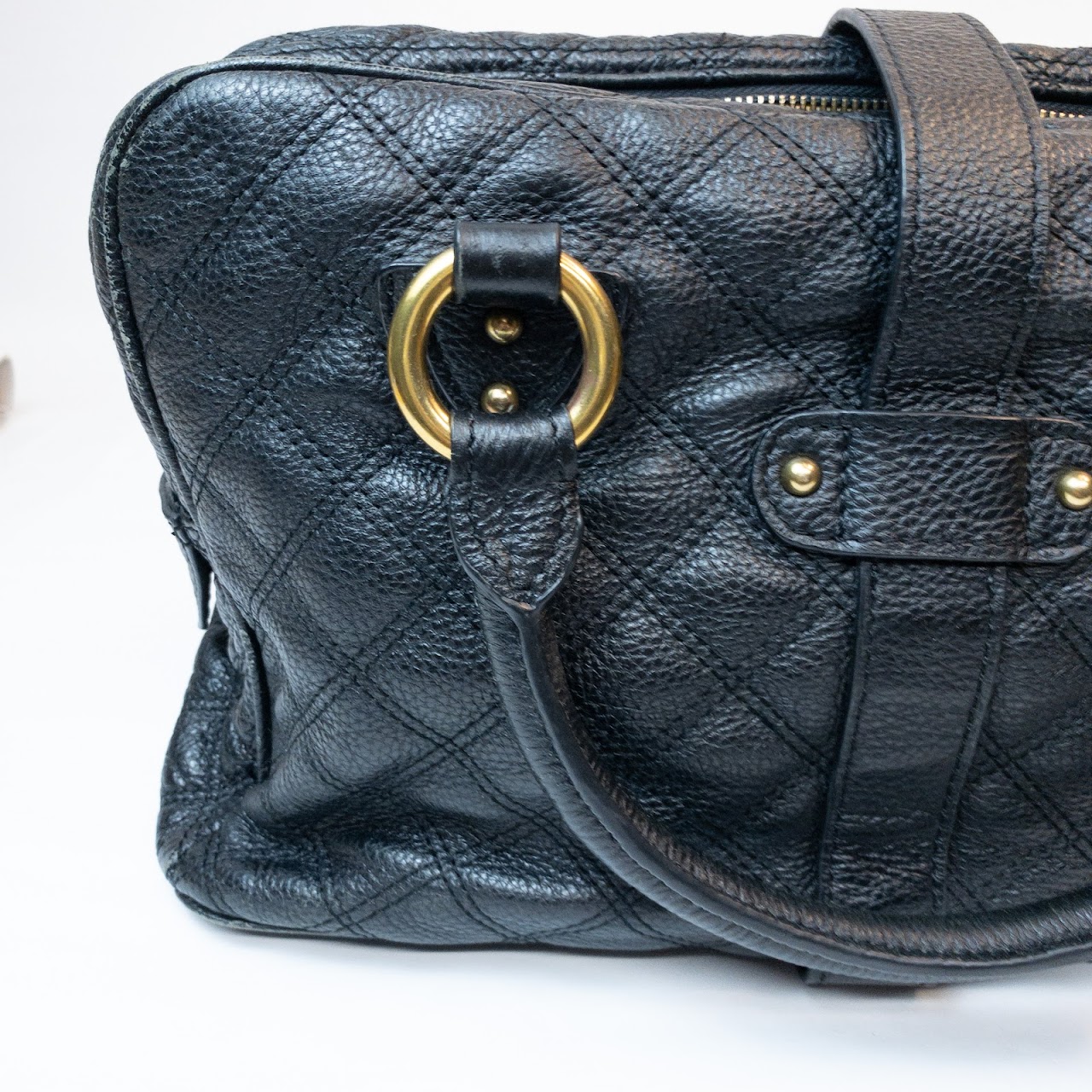 Marc Jacobs Quilted Leather Handbag