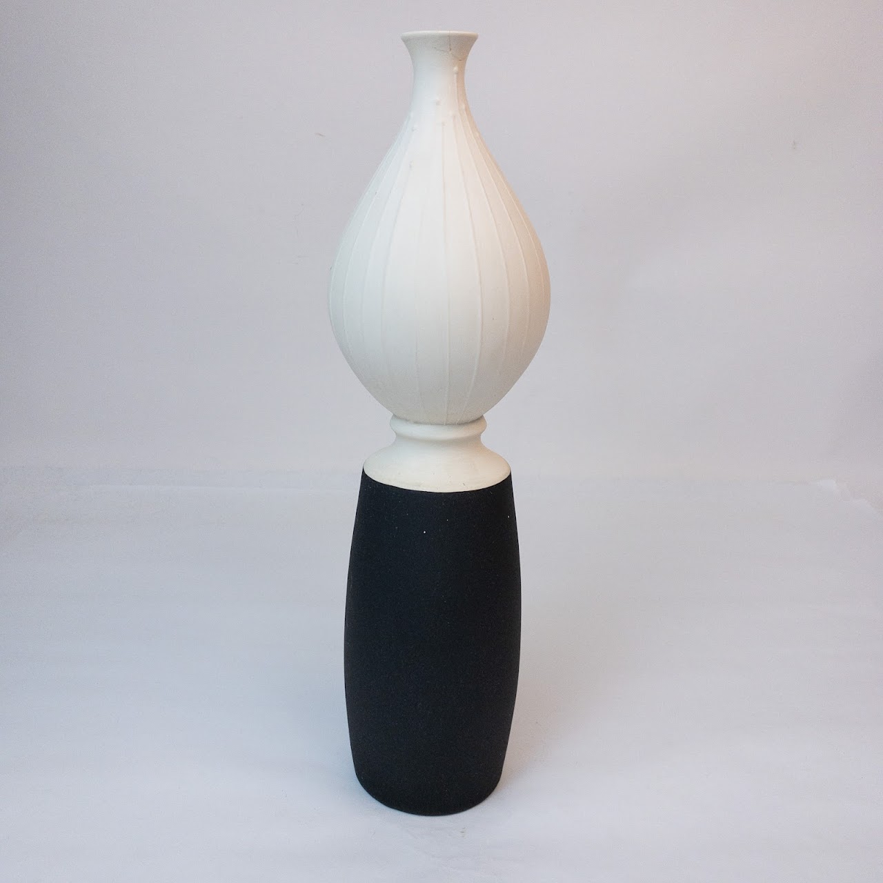 KleinReid Two-Tone Porcelain 14" Vase