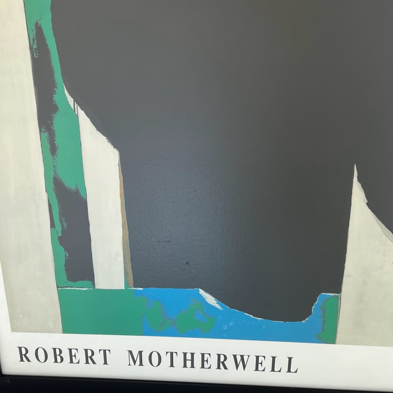 Robert Motherwell Exhibition Poster