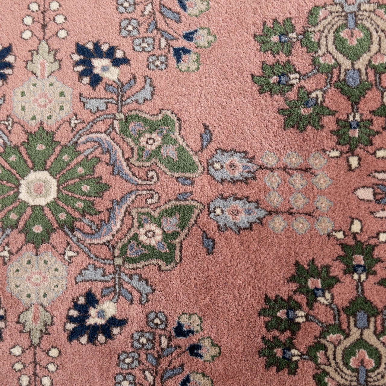 Wool Floral Area Rug