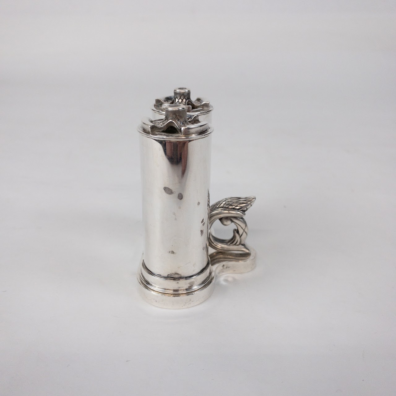 Sterling Silver Travel Shabat Candle Holders