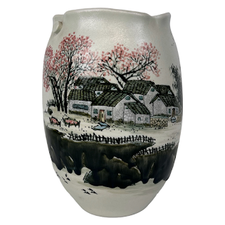 Chinese Porcelain Studio Ceramic Vase