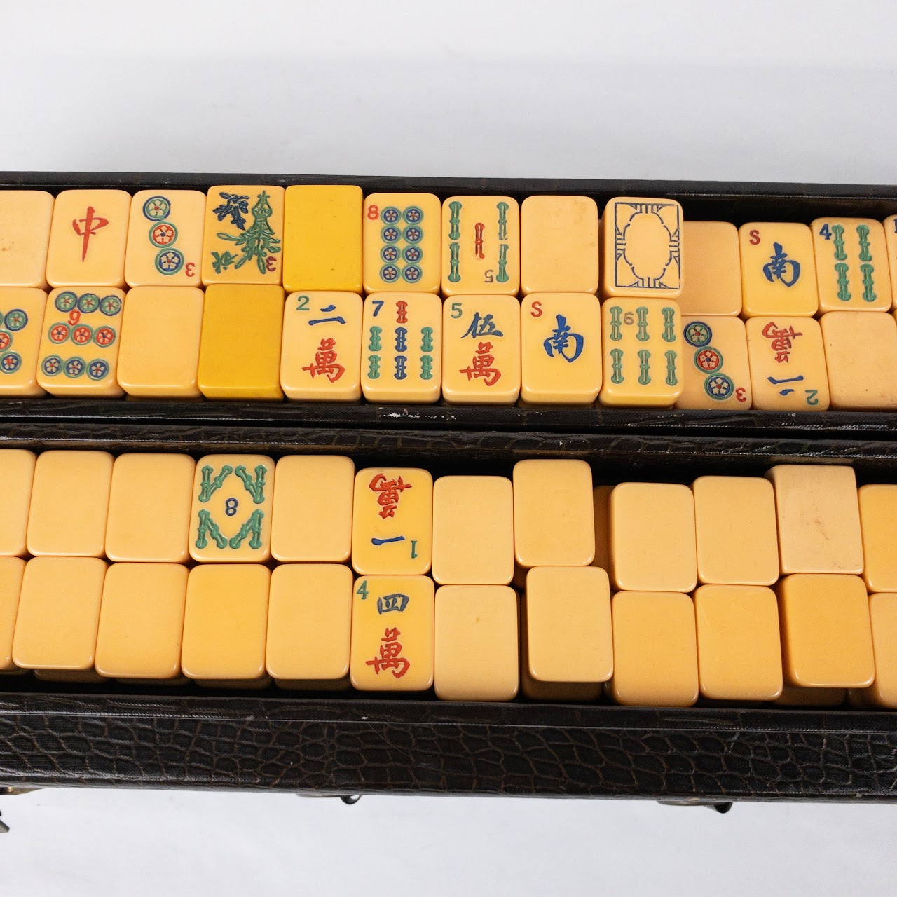 Vintage Bakelite Mahjong Set