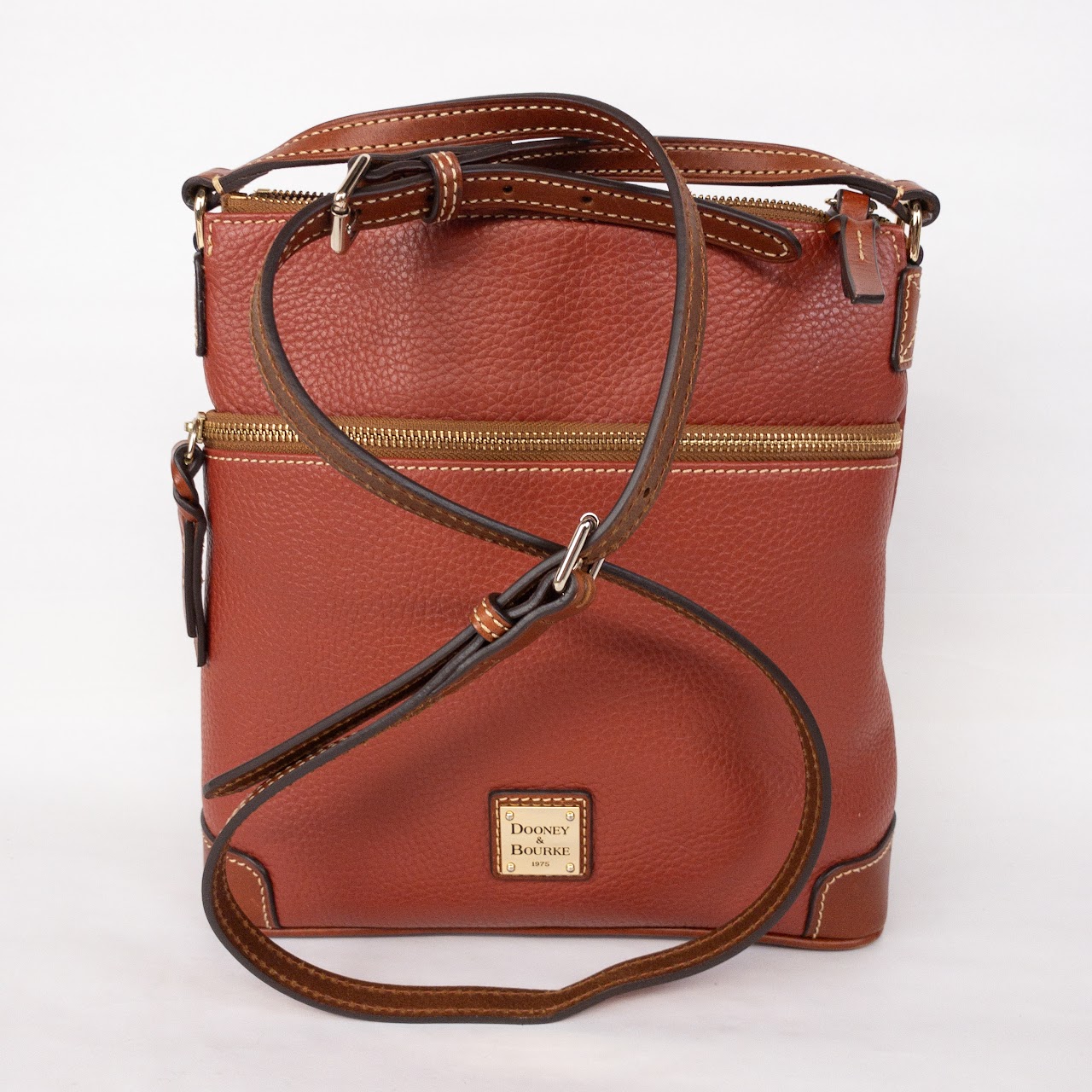 Dooney & Bourke Red Leather Shoulder Bag