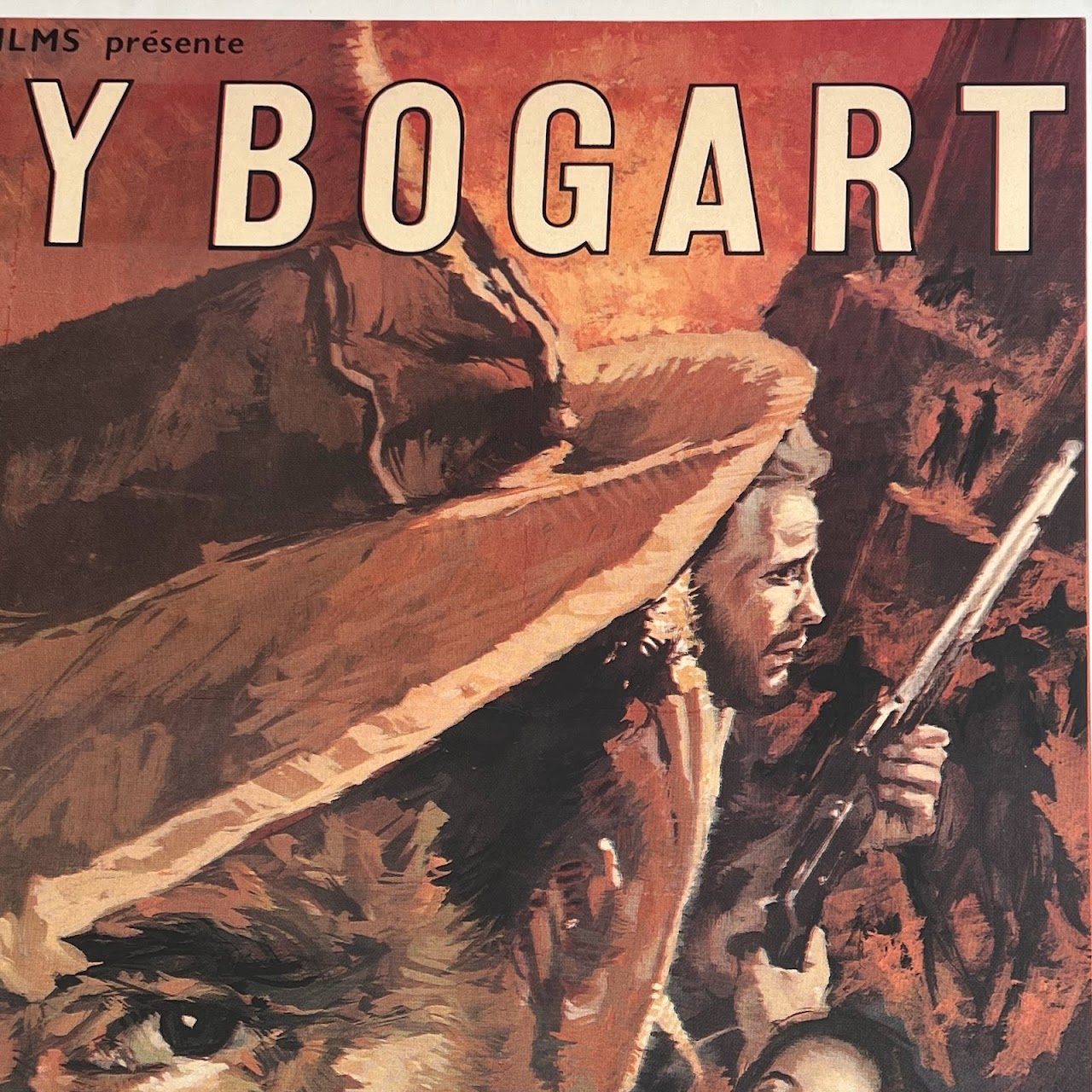 Humphrey Bogart 'The Treasure of the Sierra Madre' Original French Movie Poster