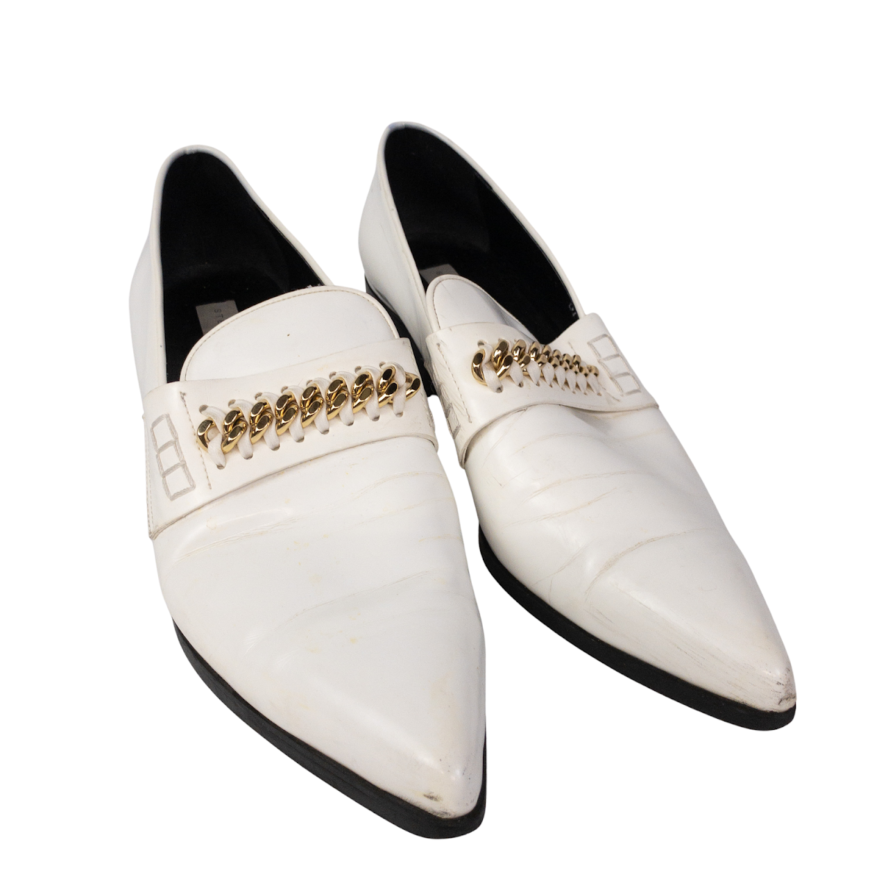 Stella McCartney White Loafers