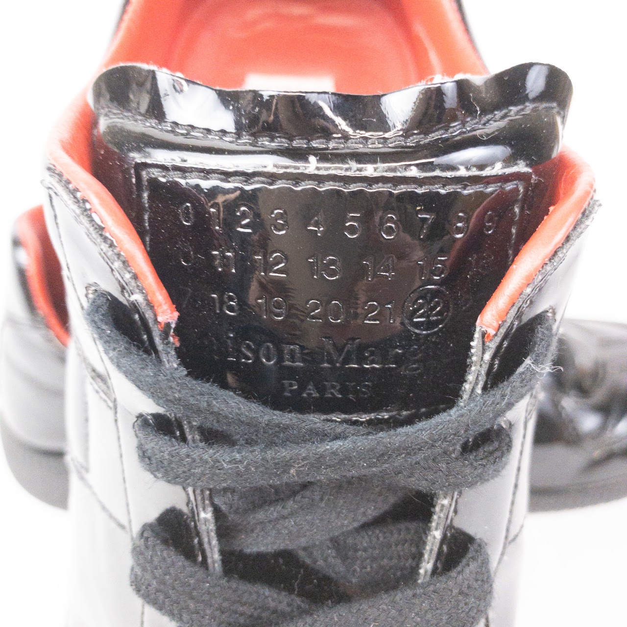 Margiela Replica Patent Leather Sports Shoes