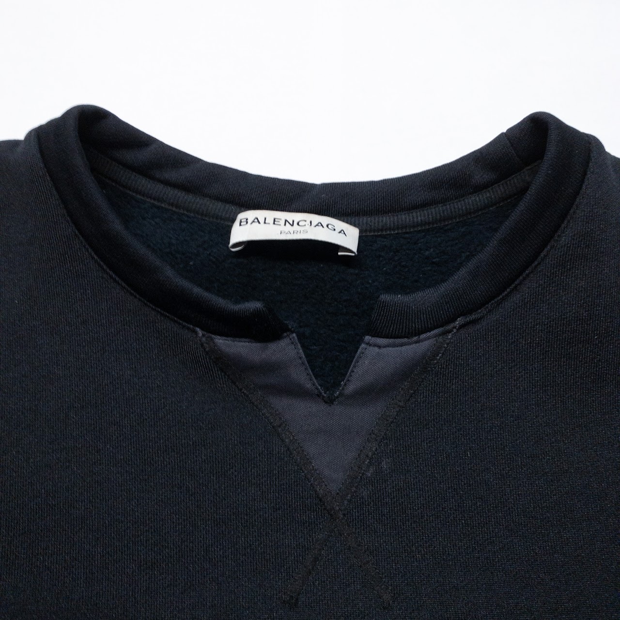 Balenciaga Seamed Crewneck Pullover