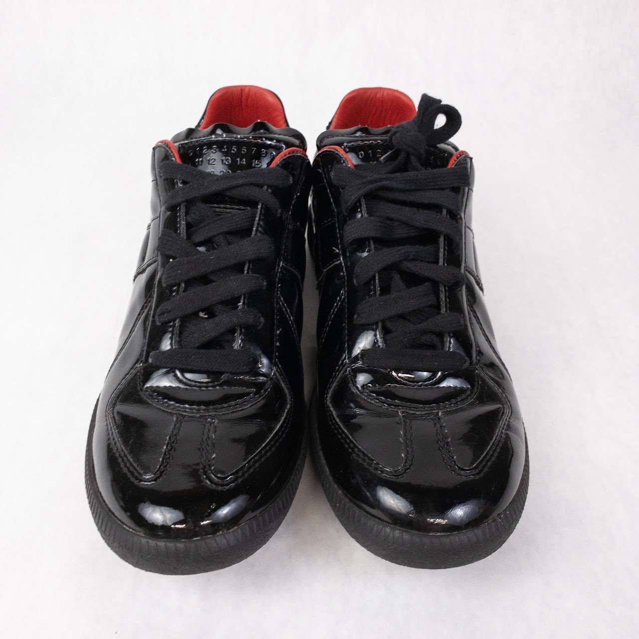 Margiela Replica Patent Leather Sports Shoes