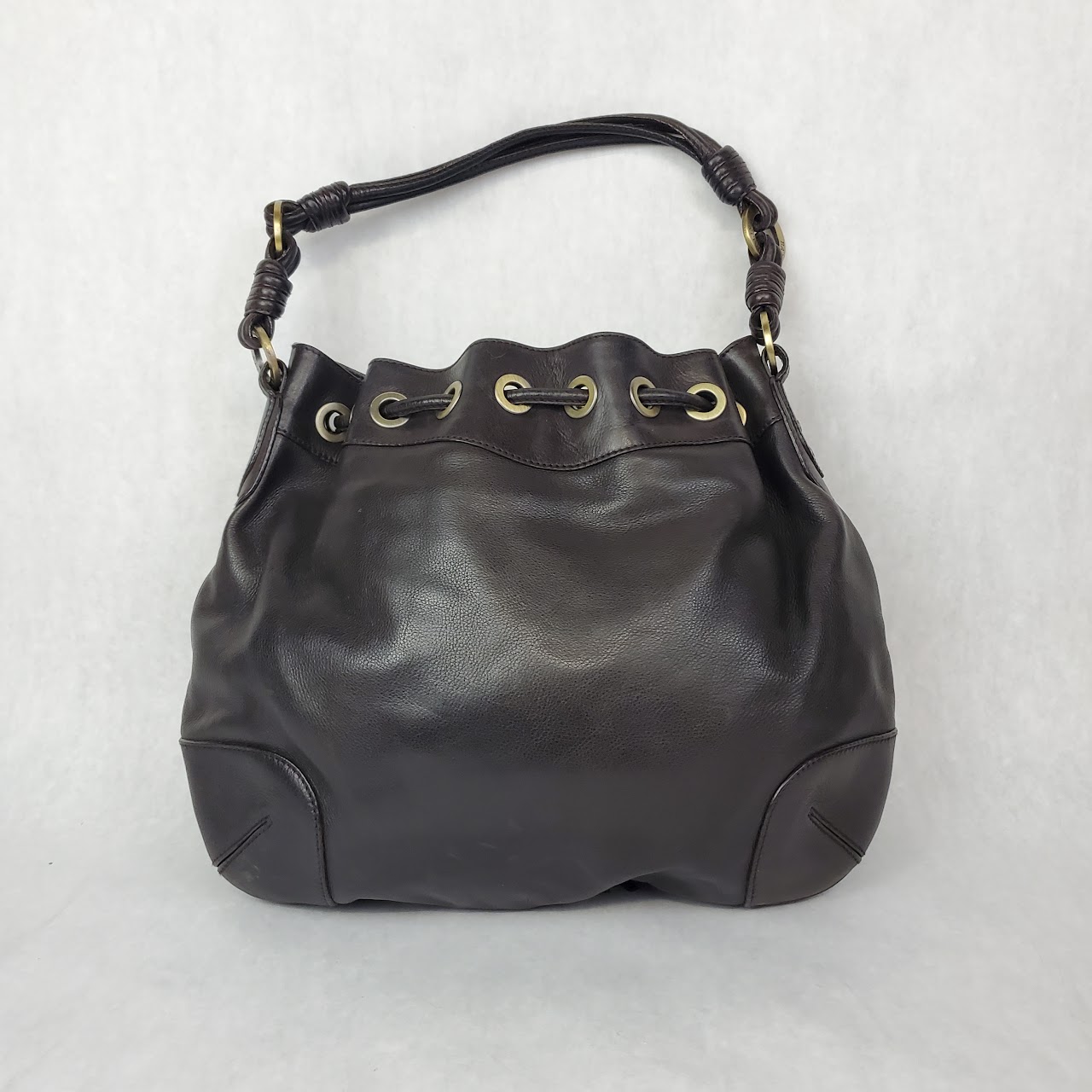 Bally Drawstring Hobo Bag