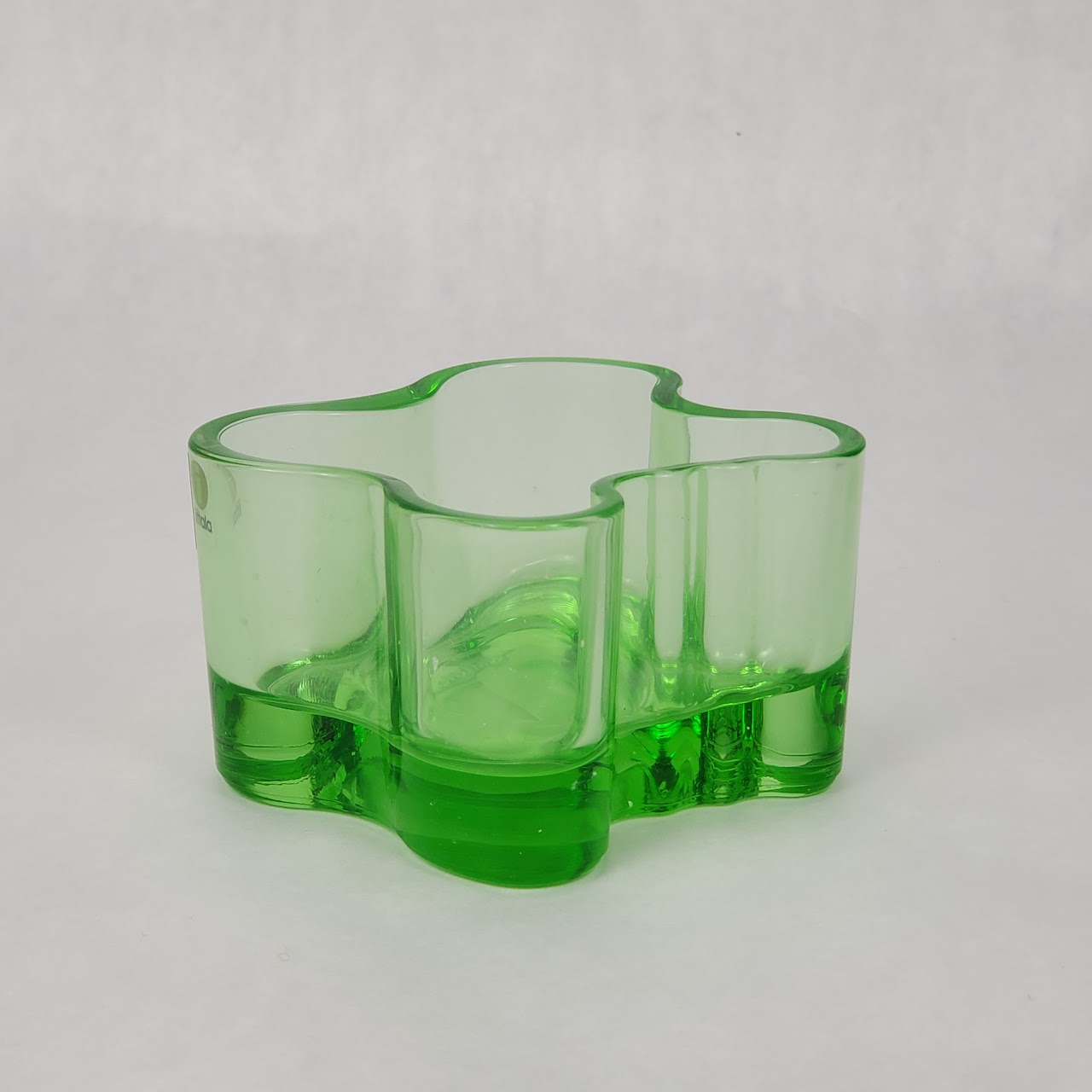 Iittala Alvar Aalto Green Apple Votive