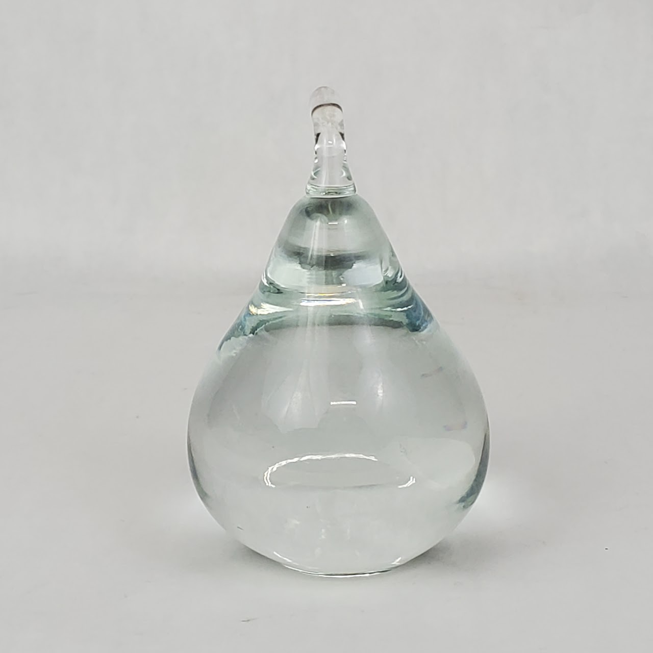 Cartier Crystal Pear Paperweight