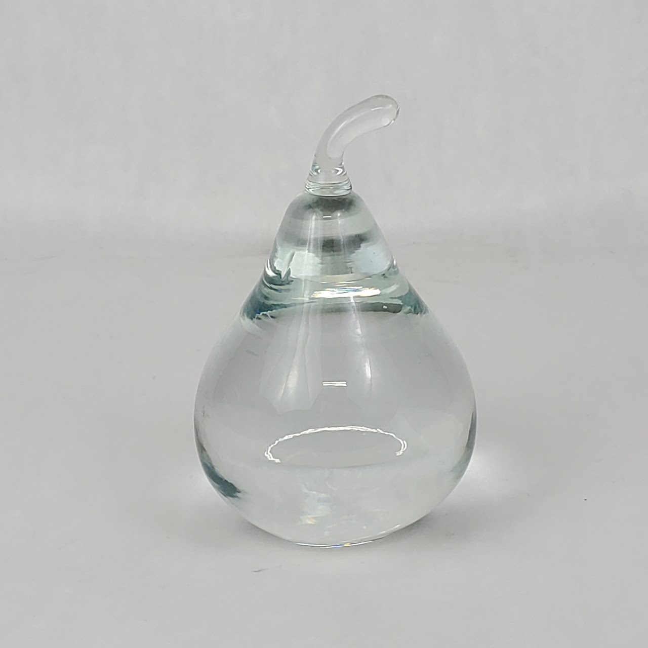 Cartier Crystal Pear Paperweight