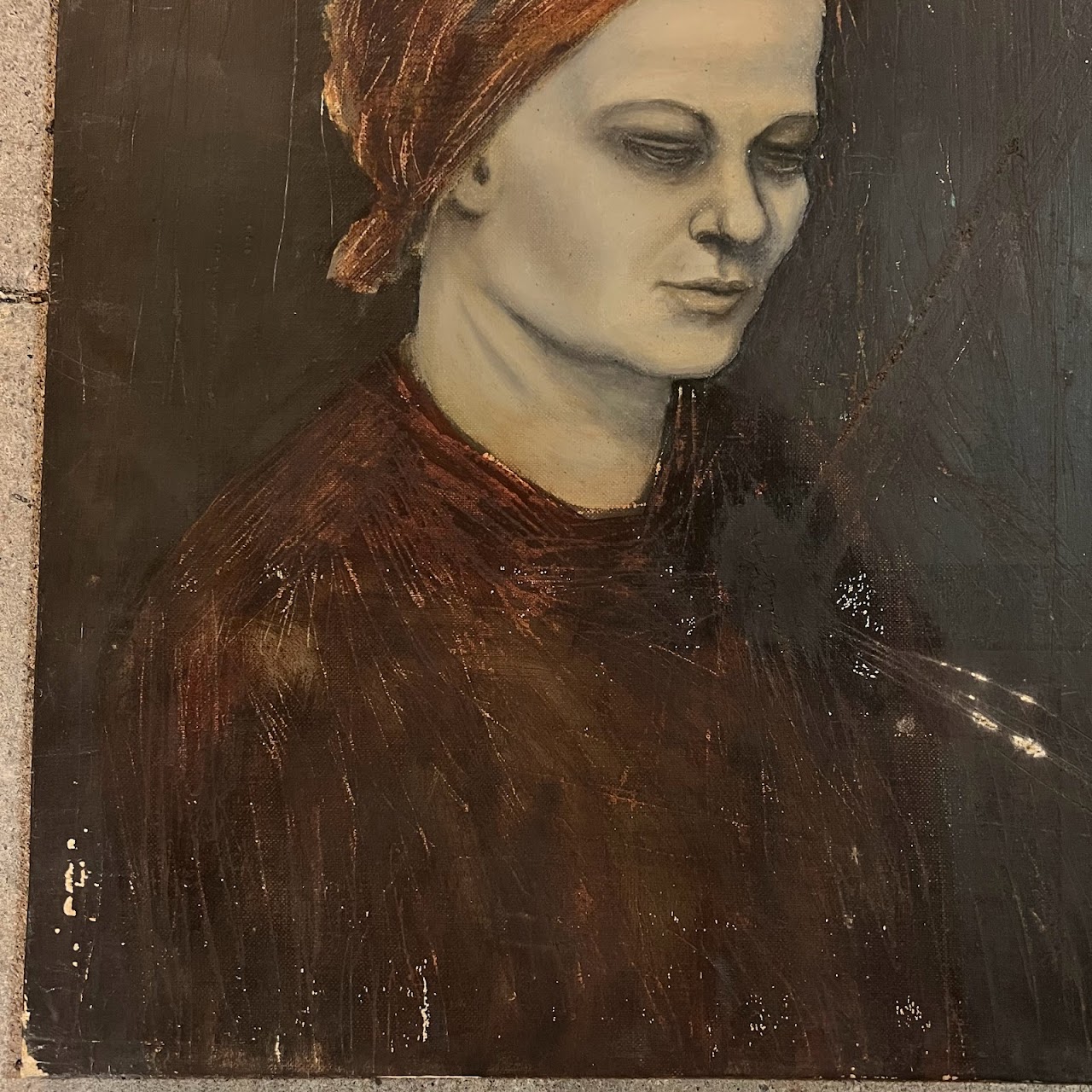 Oil Portrait Painting