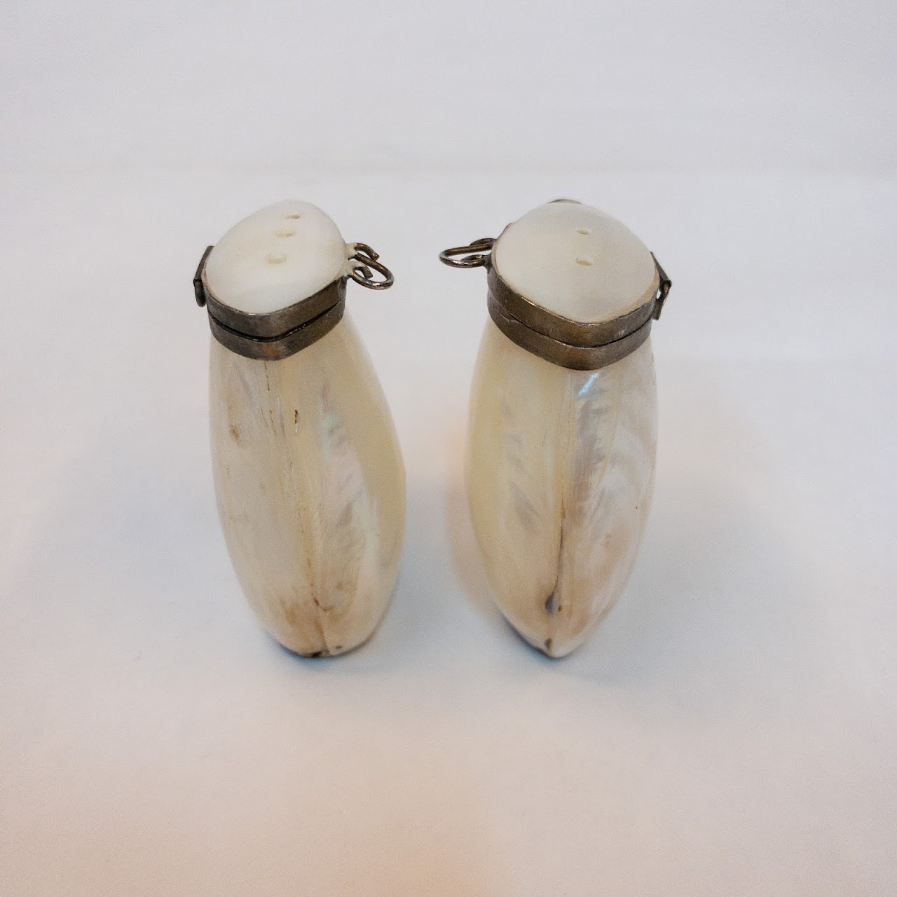 Mother of Pearl  Vintage Salt & Pepper Shaker Lot