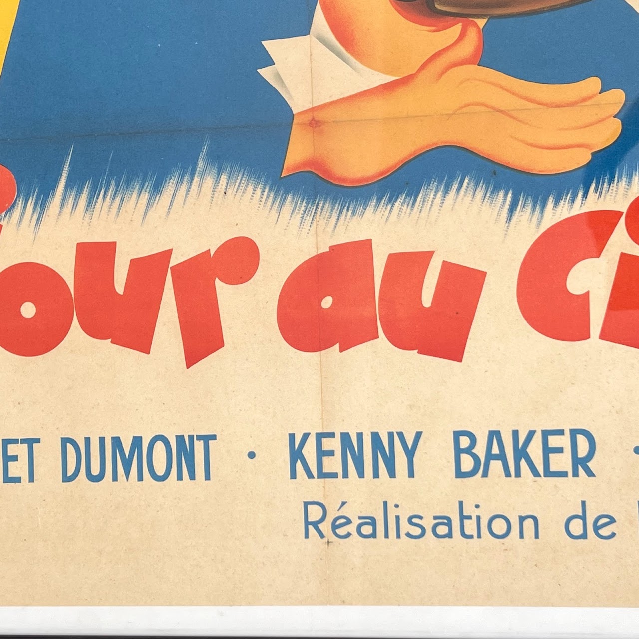 The Marx Brothers 'At The Circus' Original French Movie Poster