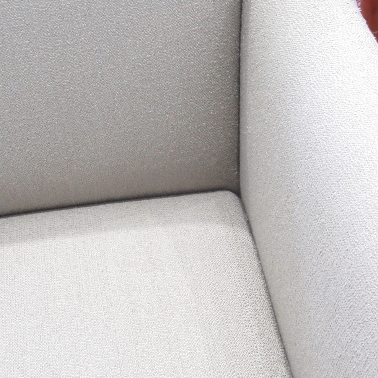 Contemporary Cream Settee