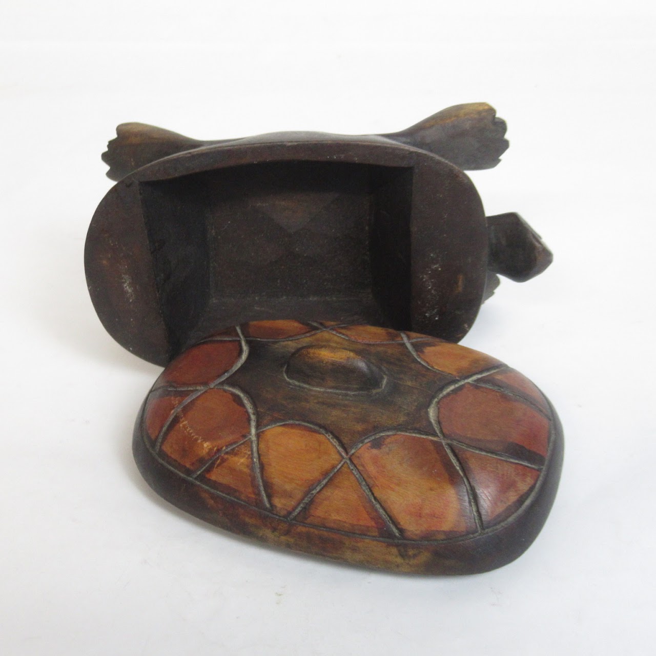 Handmade Wood Turtle Box