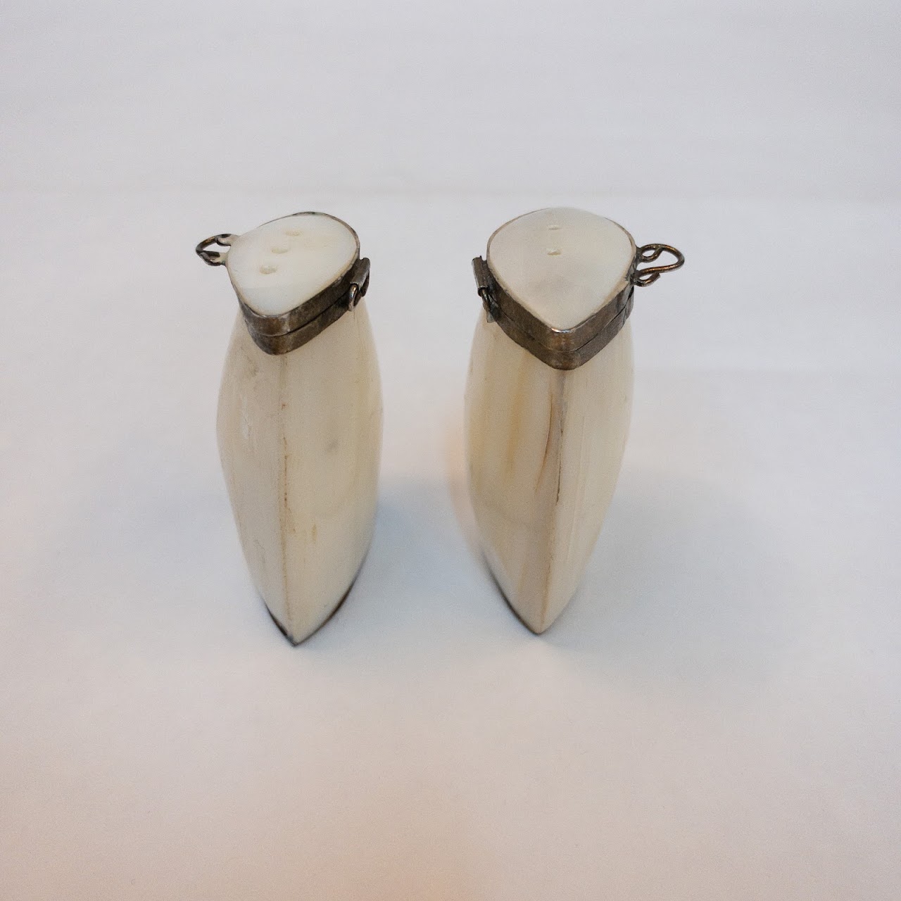 Salt and Pepper – Mother of Pearl and Turquoise - Antique 1959