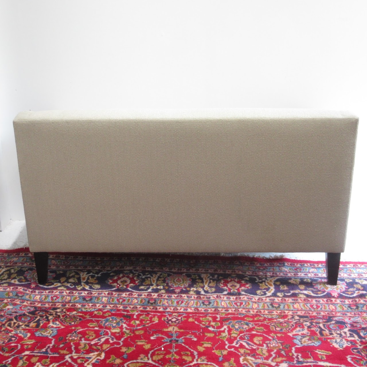 Contemporary Cream Settee