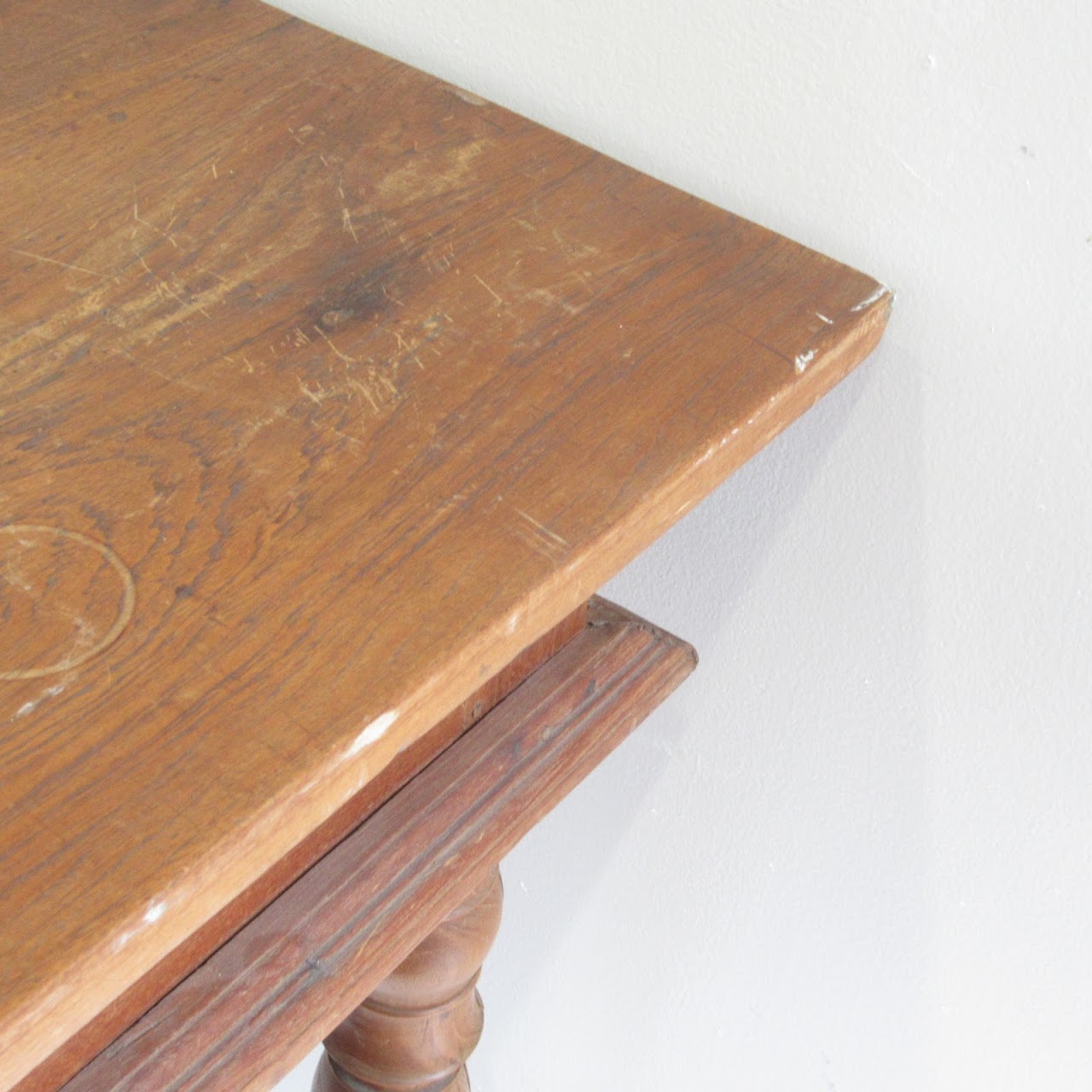 Teak Vintage Study Table Desk