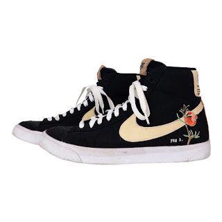 Nike Pomegranate High Top Sneakers