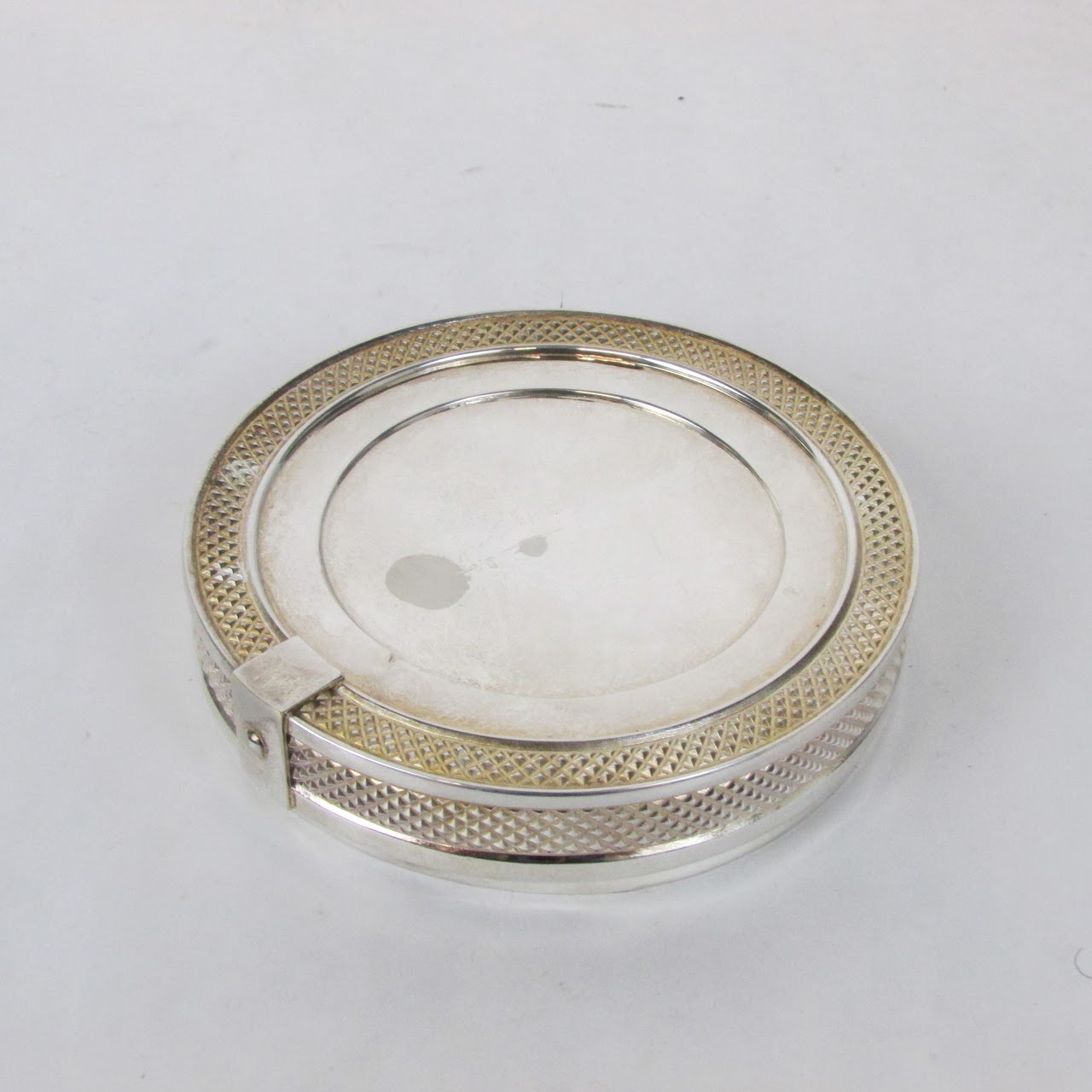 Tiffany & Co. Silver Plated Covered Trinket Dish