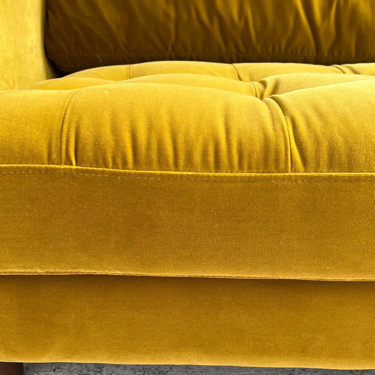 Article. Sven Yarrow Gold Sofa