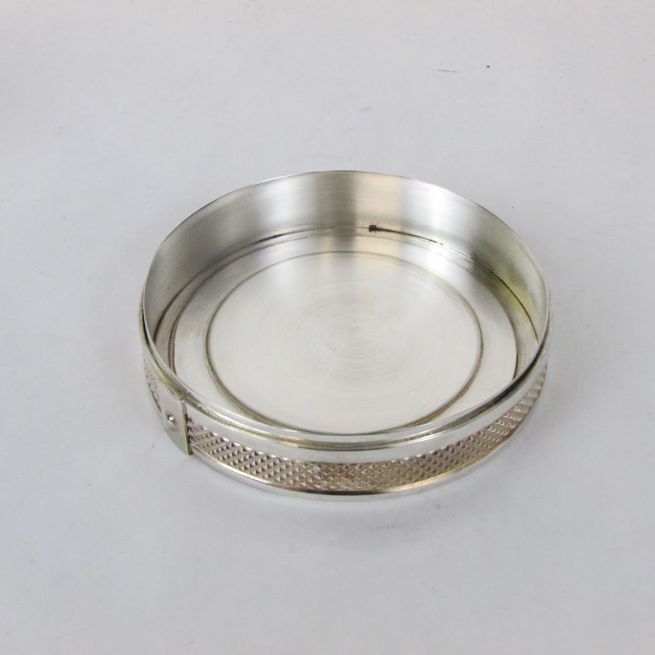 Tiffany & Co. Silver Plated Covered Trinket Dish