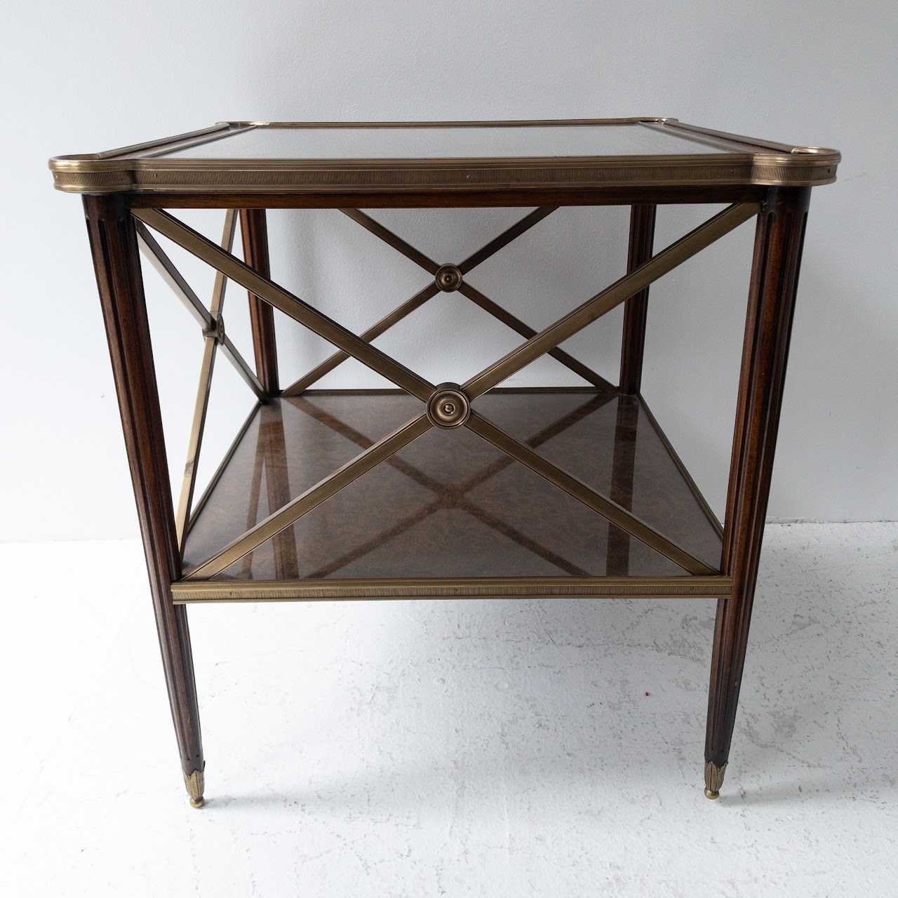 Theodore Alexander Églomisé End Table