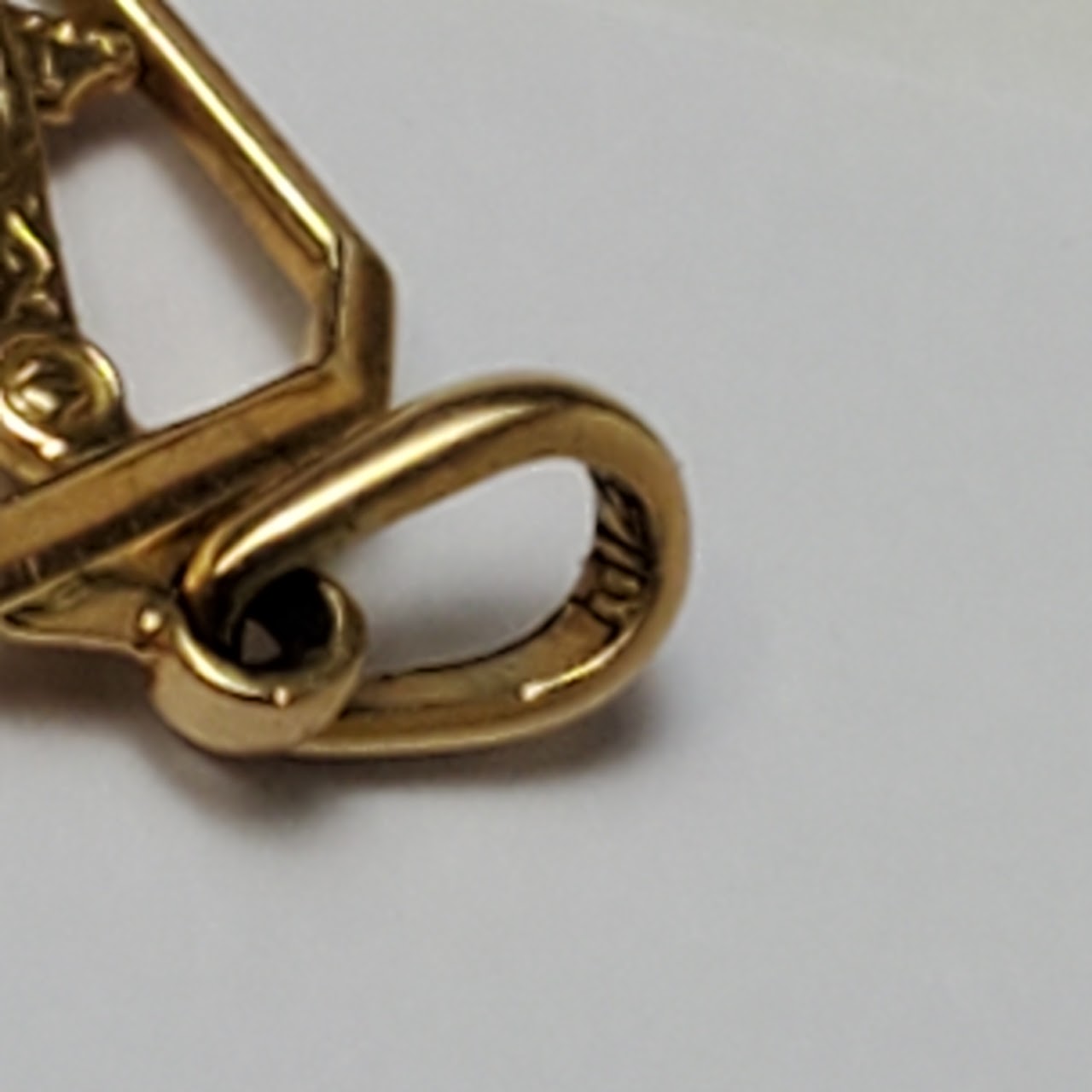 14K Gold Masonic Charm