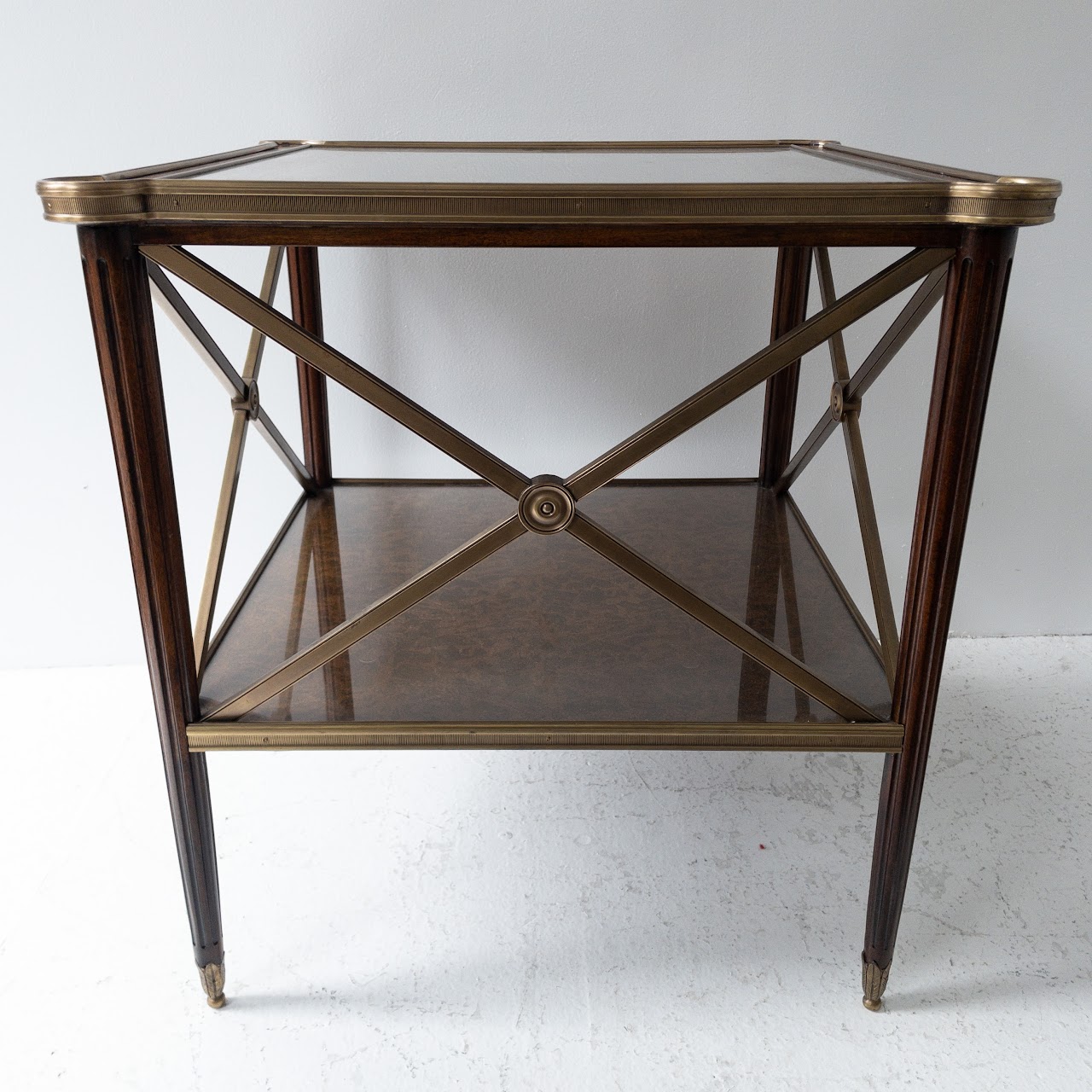 Theodore Alexander Églomisé End Table