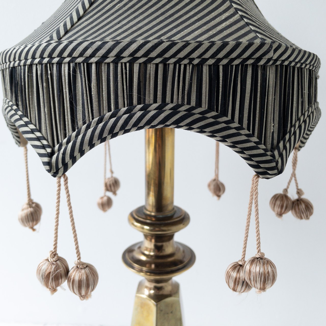 Stiffel Brass Table Lamp Pair