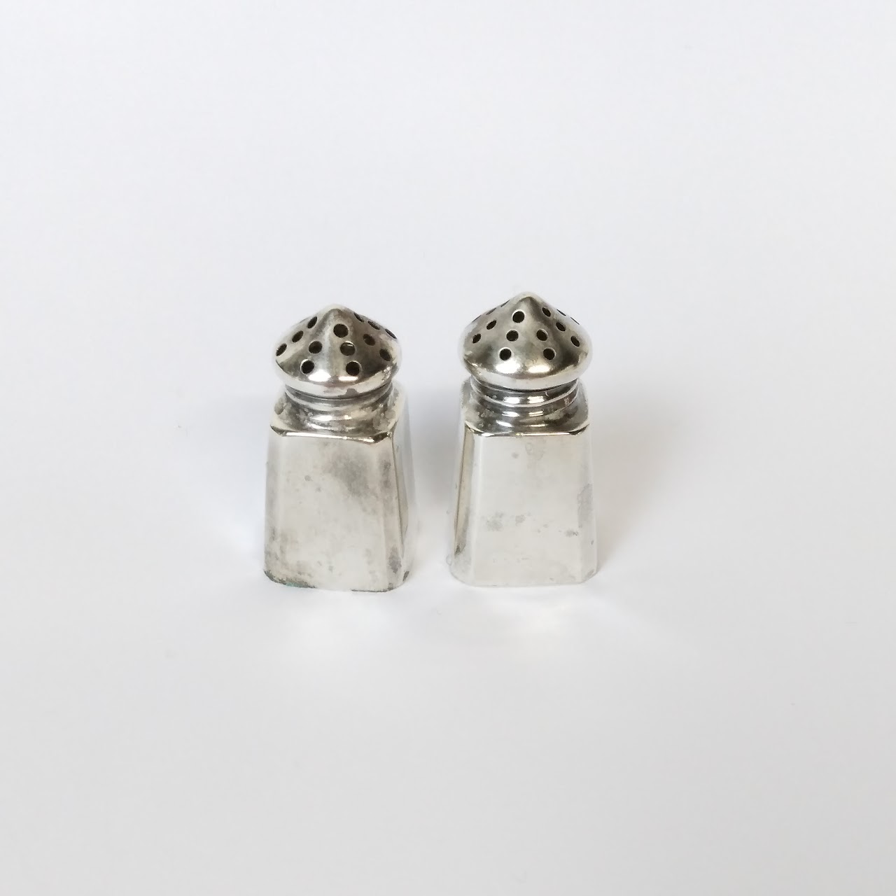 Sterling Silver Miniature Salt & Pepper Shaker Lot