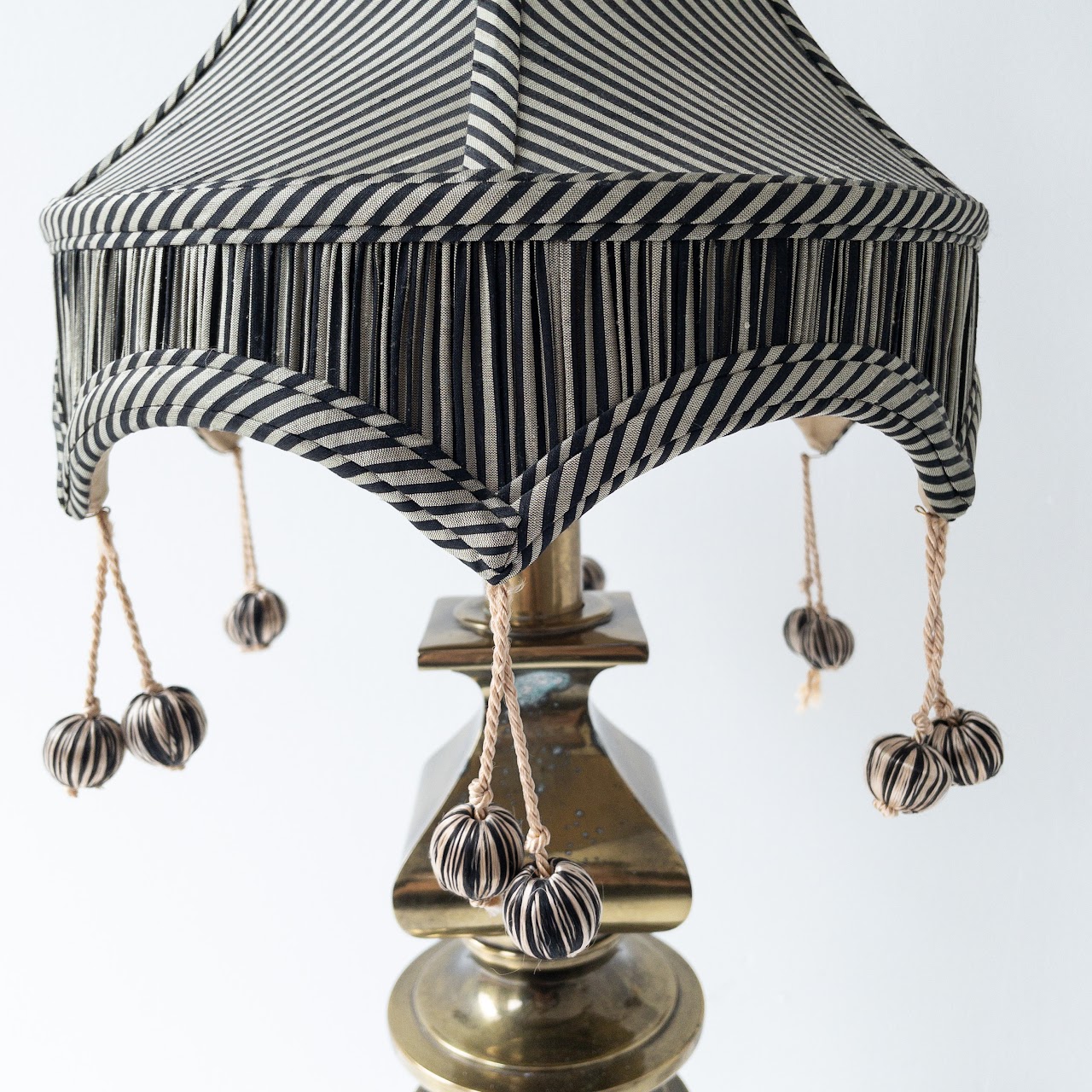 Stiffel Brass Table Lamp Pair
