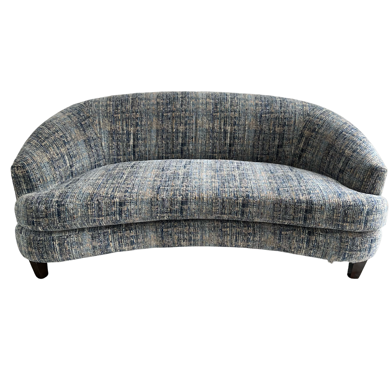 Custom Curved Back Sofa