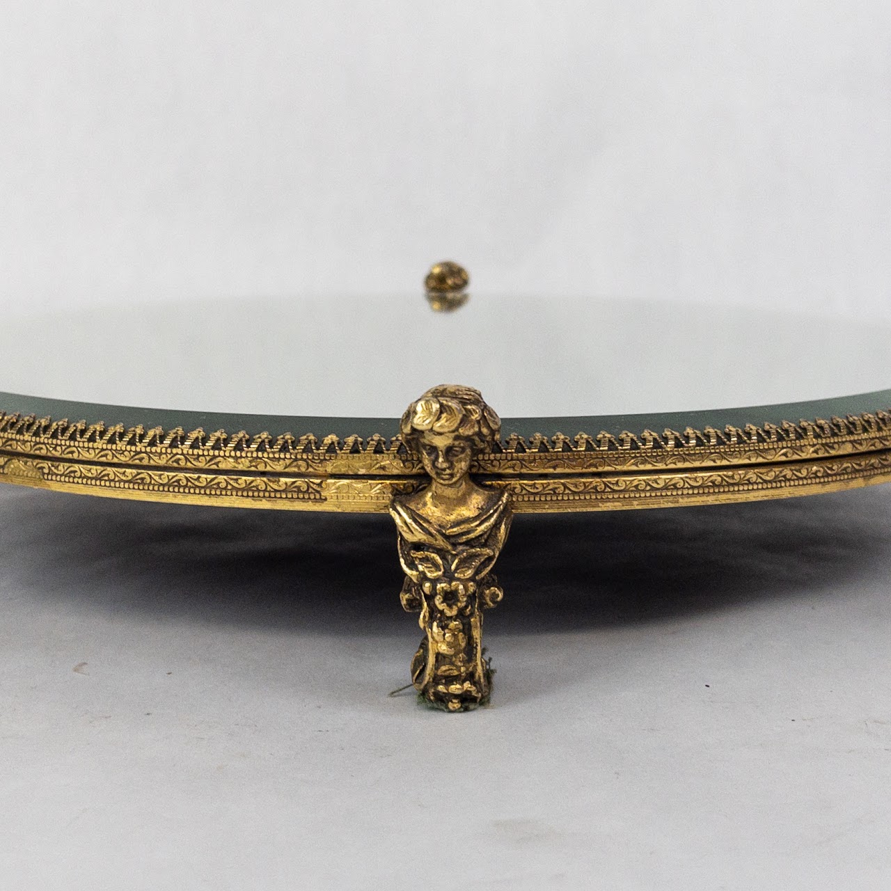 Decorative Brass Mirror Tray